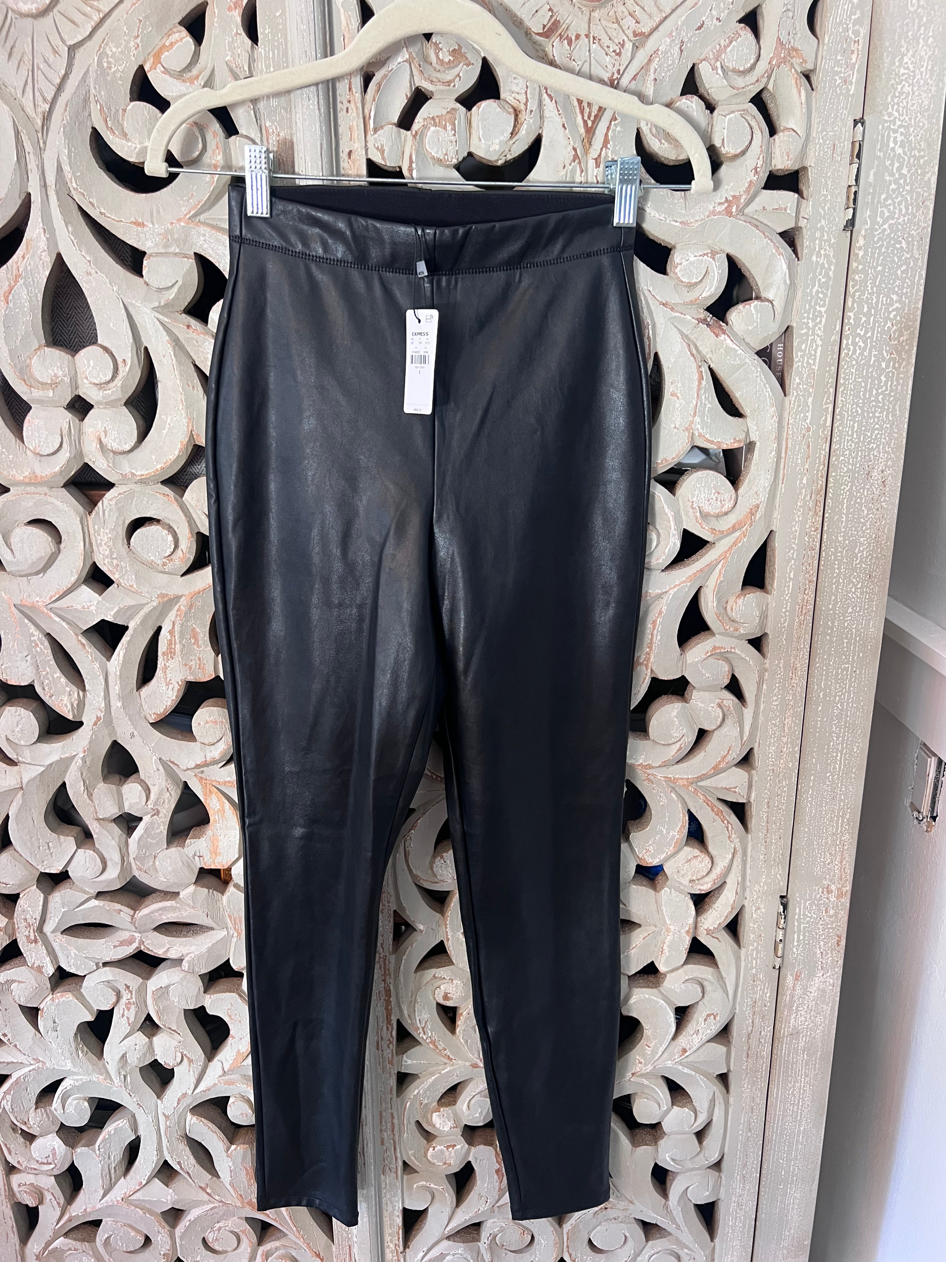 EXPRESS Leather Legging NWT S (RESTYLE)