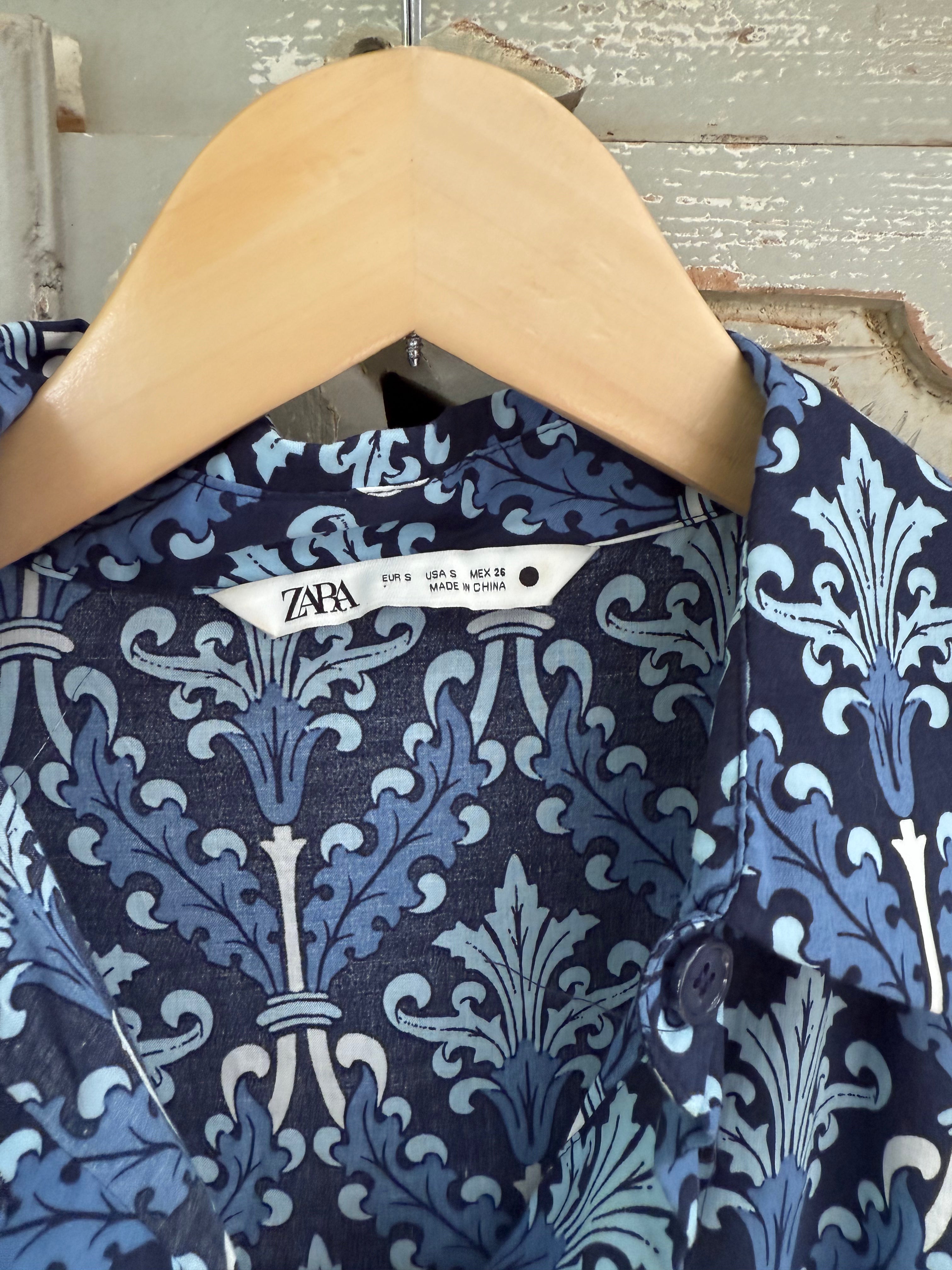 Zara Printed Dress Size S (RESTYLE)