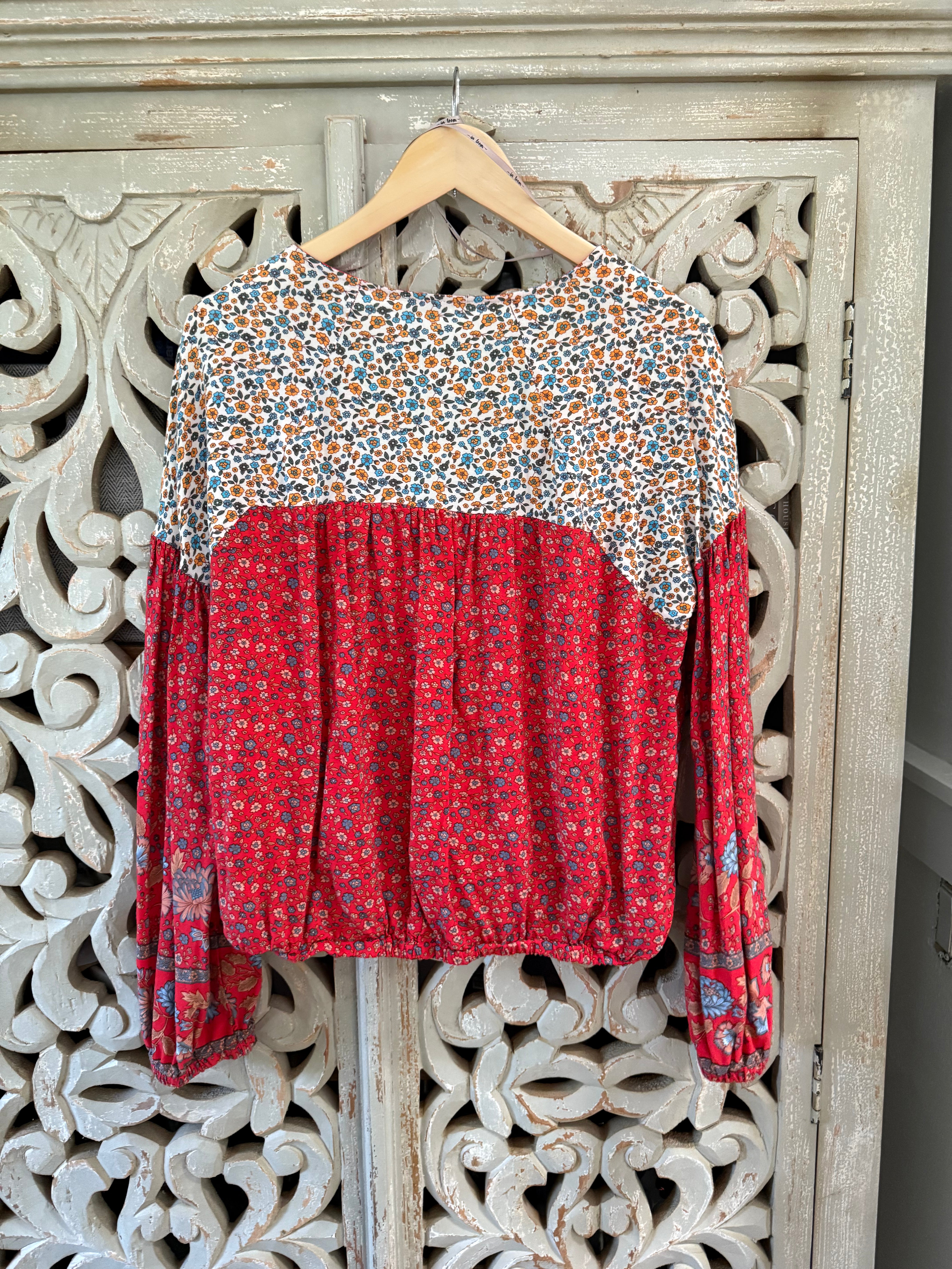 In Loom Blouse Size M (RESTYLE)