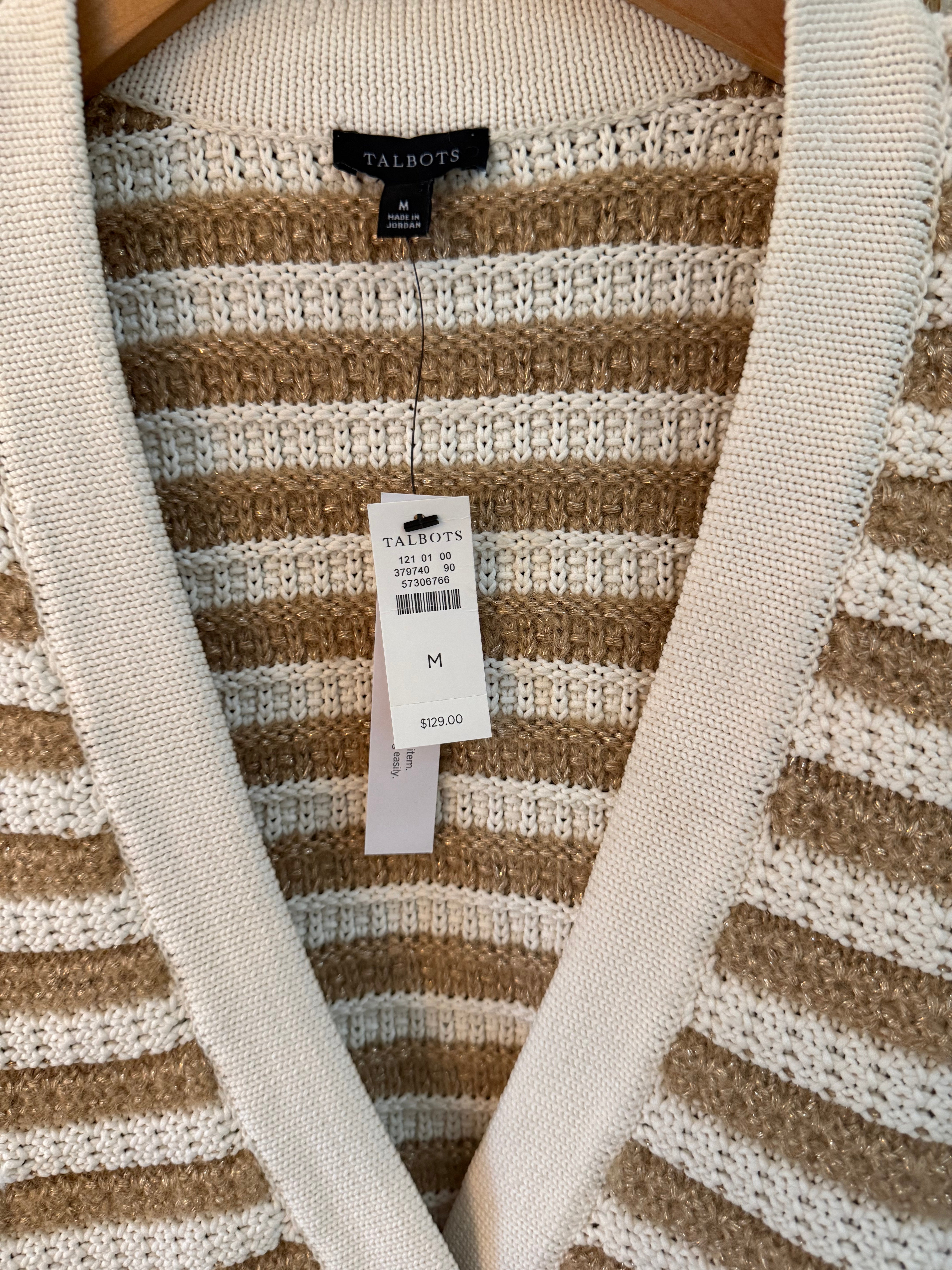 NWT Talbots Sweater Size M (RESTYLE)