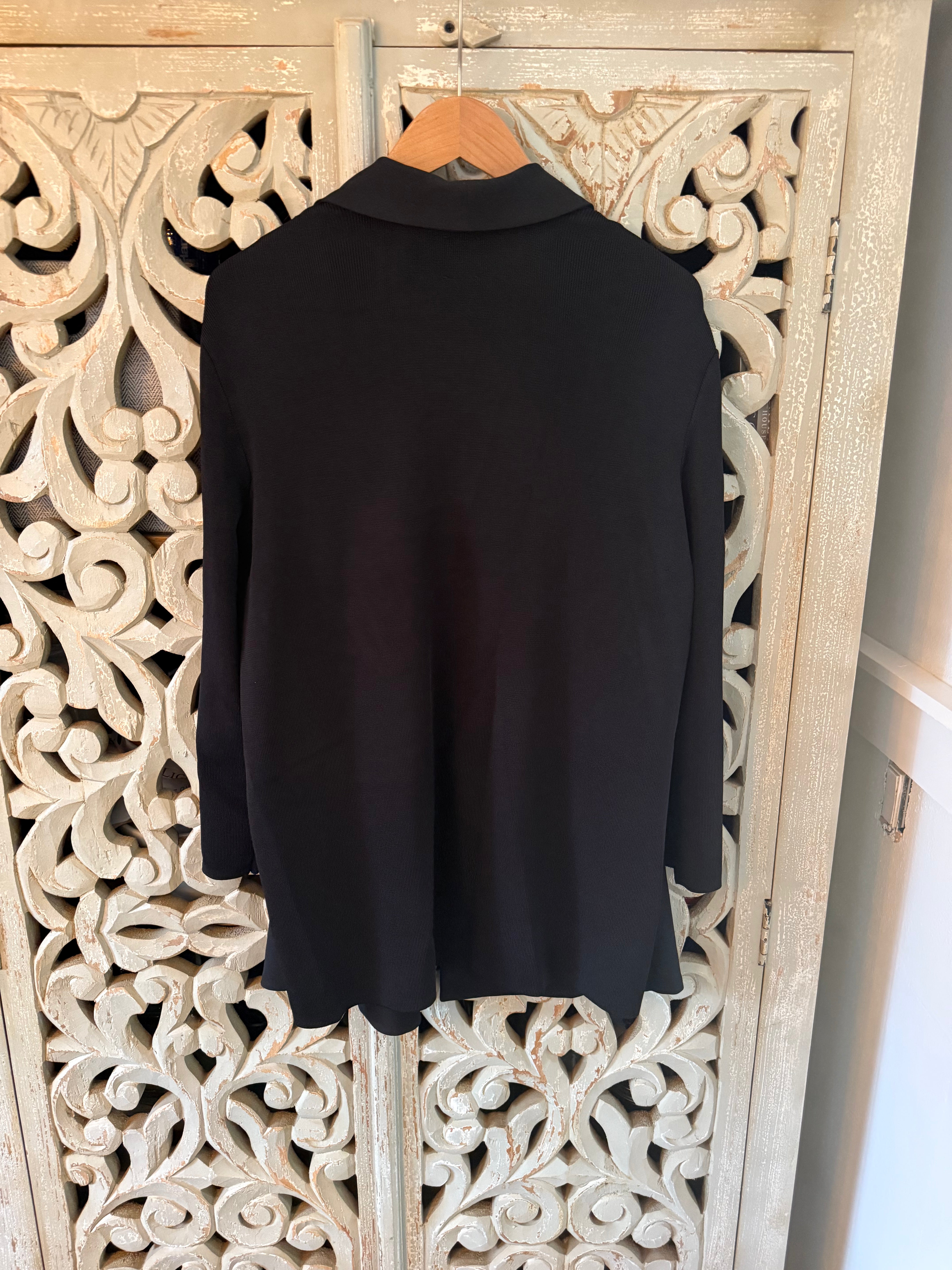 Anne Klein Black Cardigan Size XL (RESTYLE)