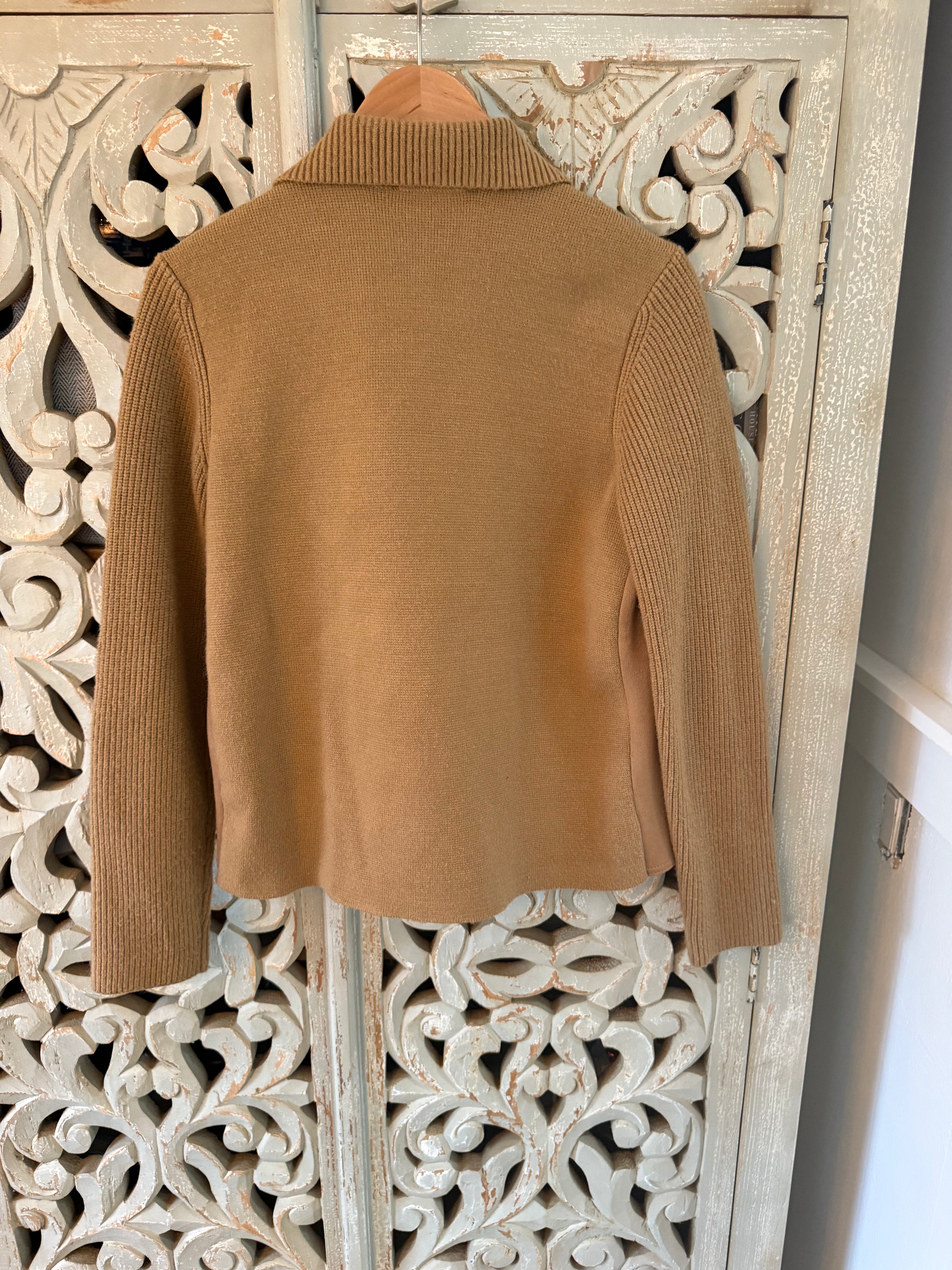 Ann Taylor Camel Coat Size XS (RESTYLE)
