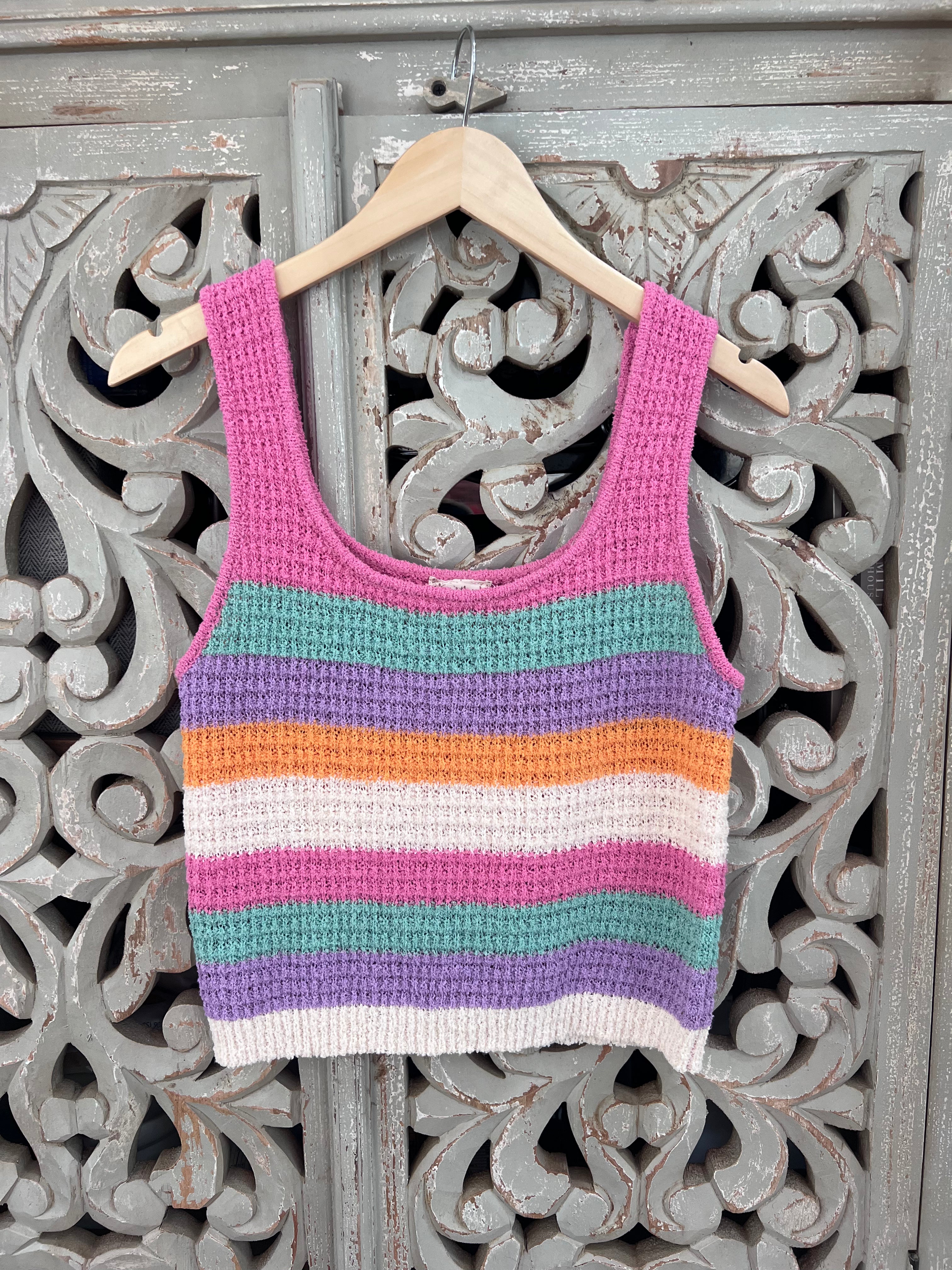 Striped Tank Size M (RESTYLE)