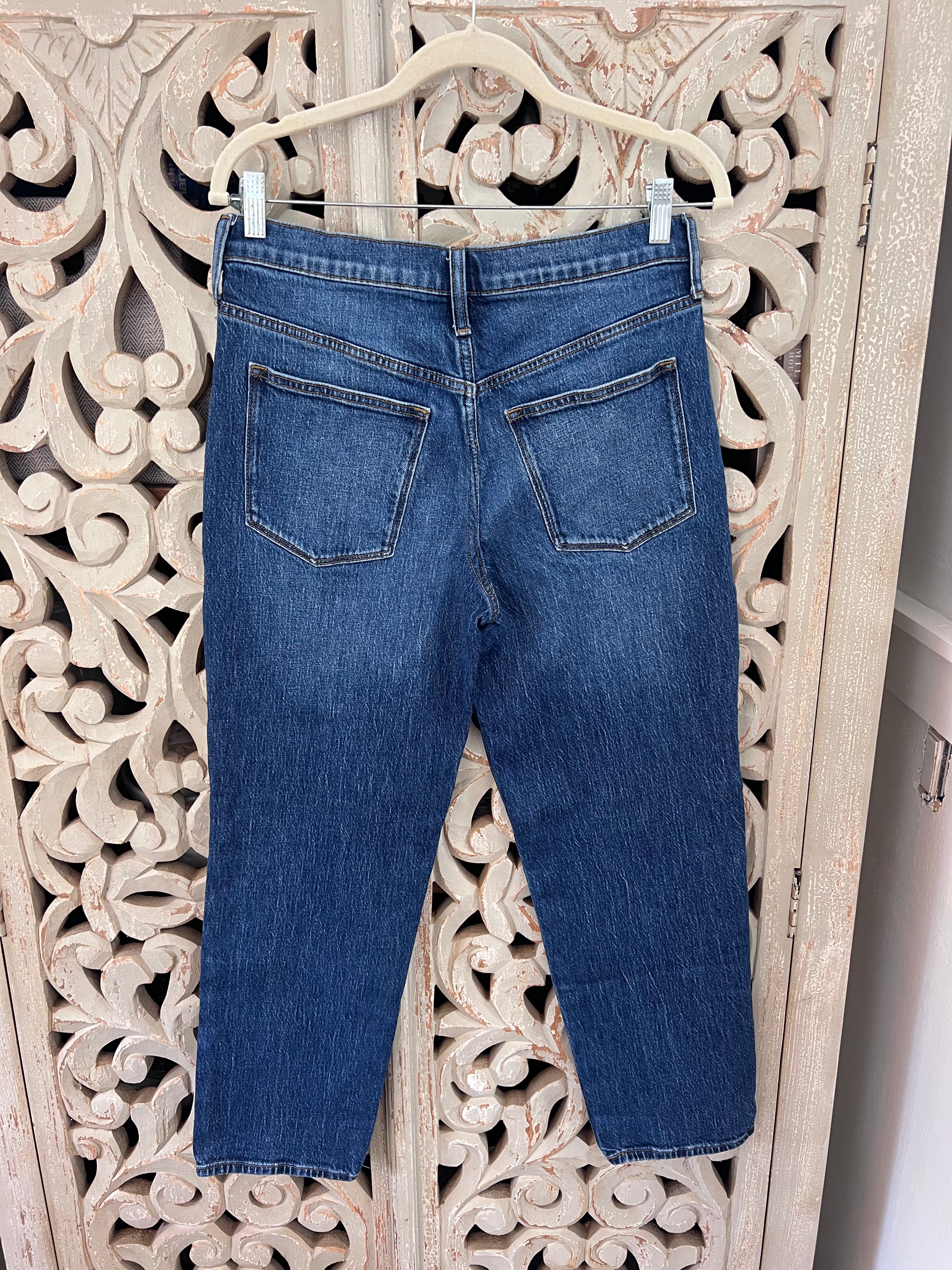 J Crew Relaxed Jeans Size 28 (RESTYLE)