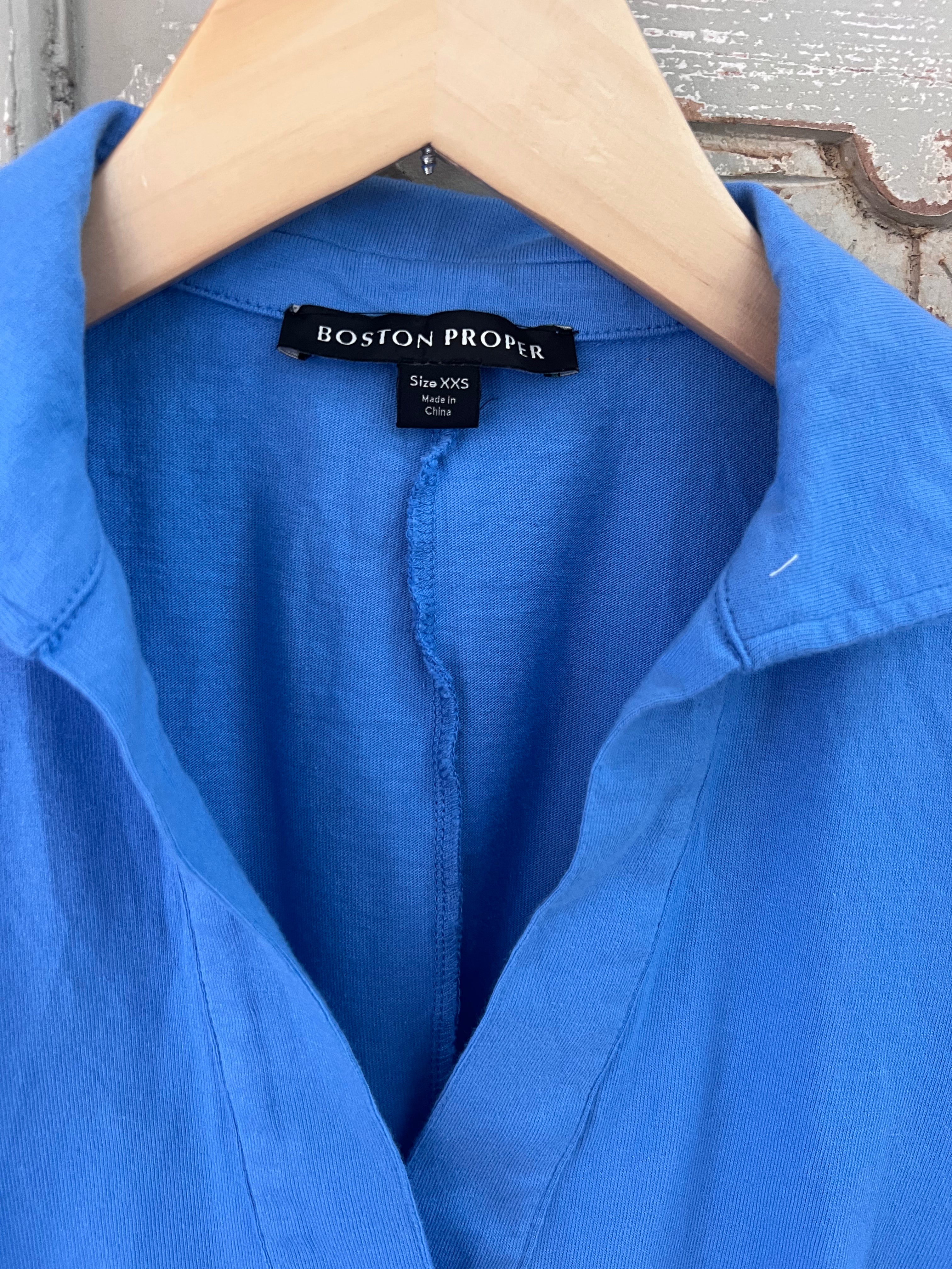 Boston Proper Blue Dress Size XS (RESTYLE)
