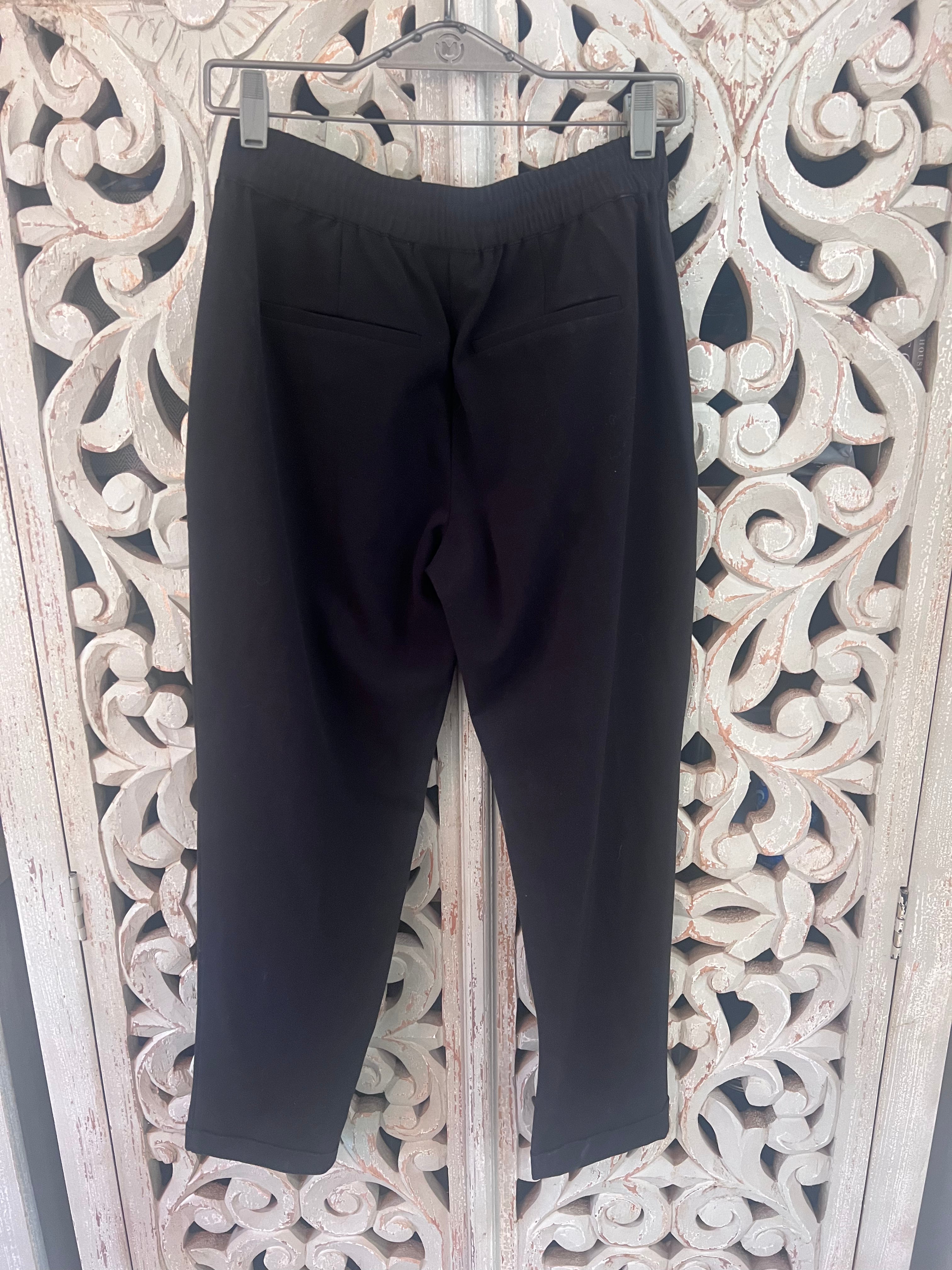 CHICO'S BLACK JOGGERS SIZE 00 (RESTYLE)