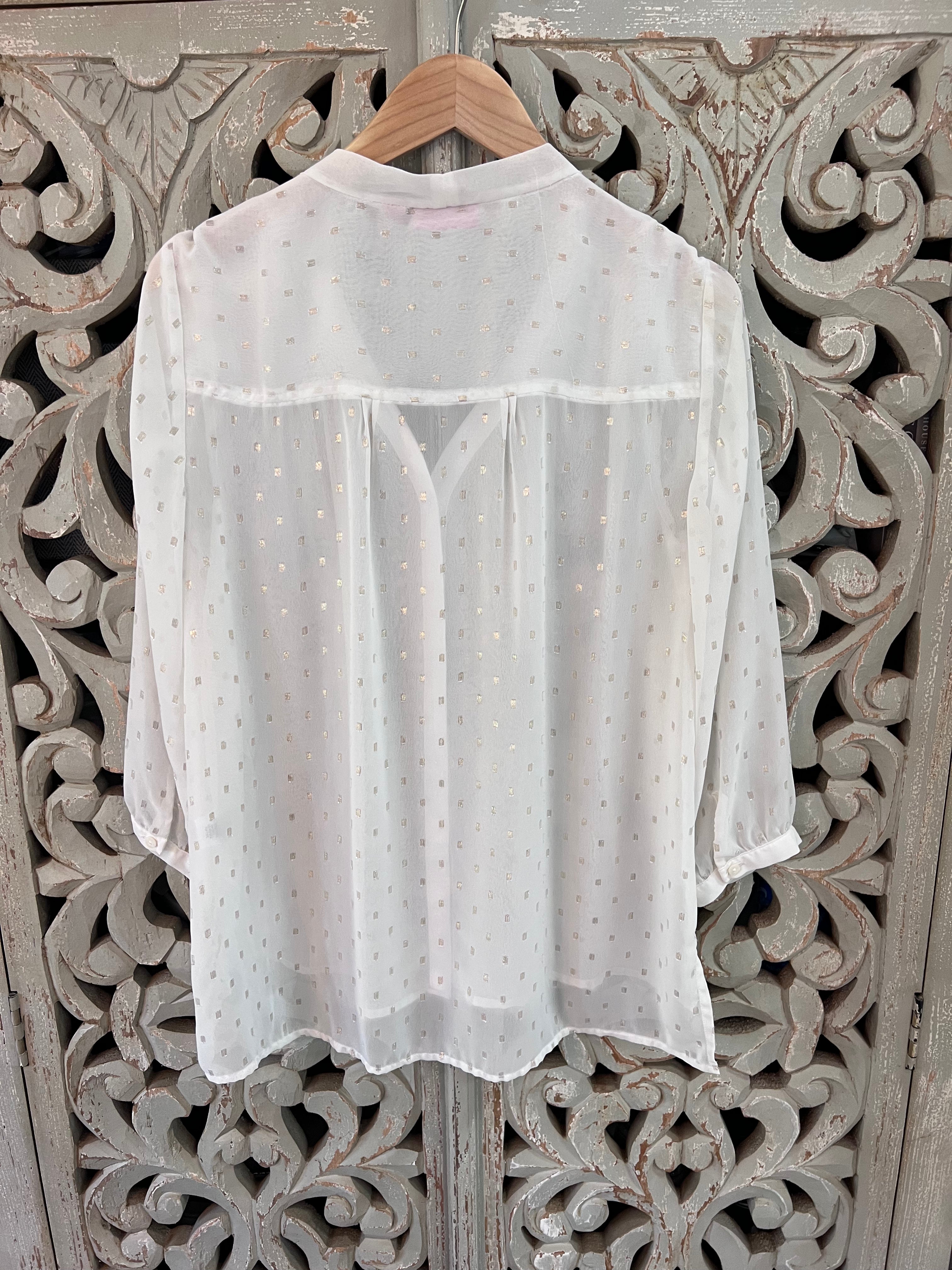 ELLE Ivory Blouse L (RESTYLE)