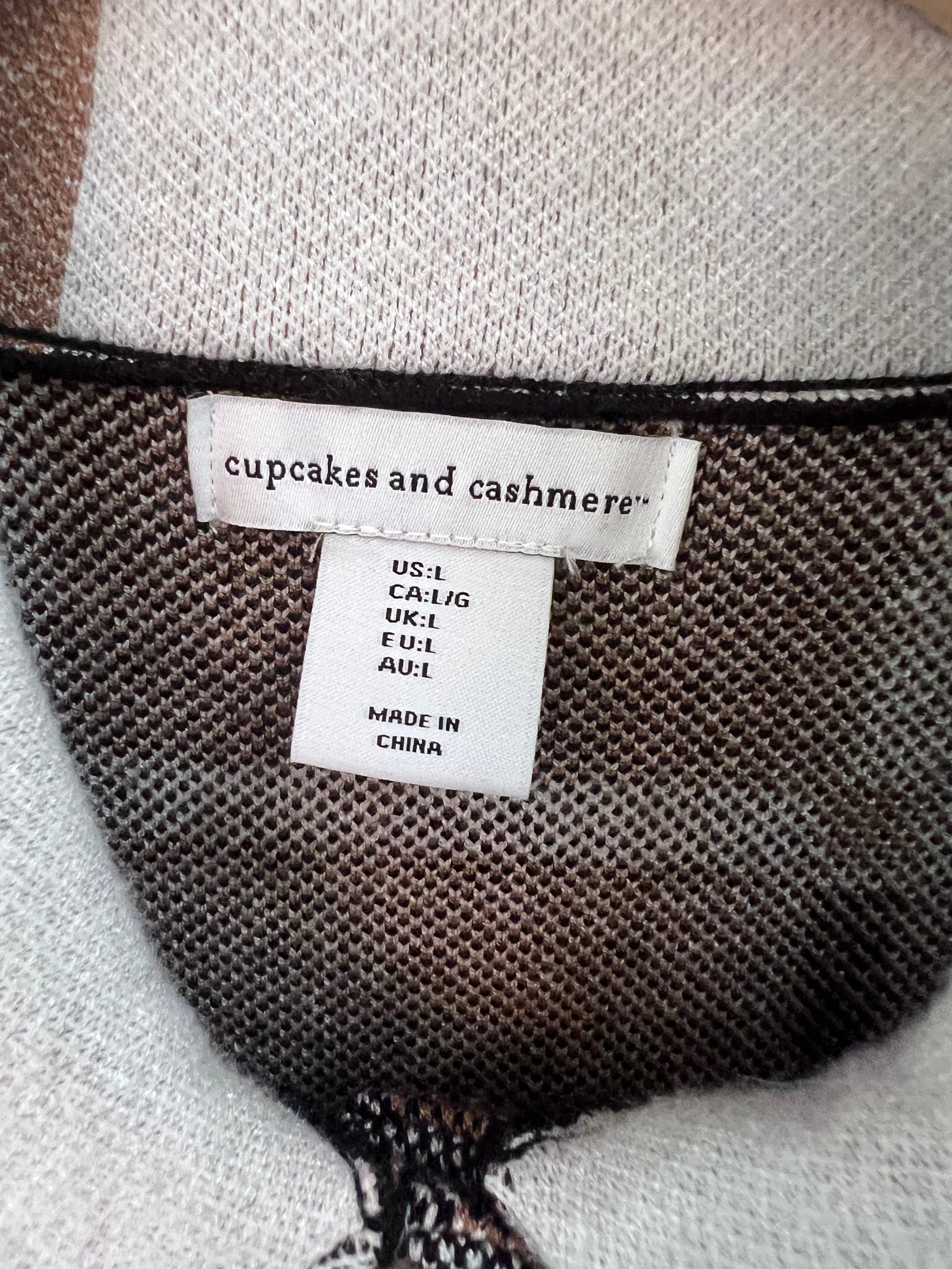 Cupcakes & Cashmere Plaid Shacket L (RESTYLE)