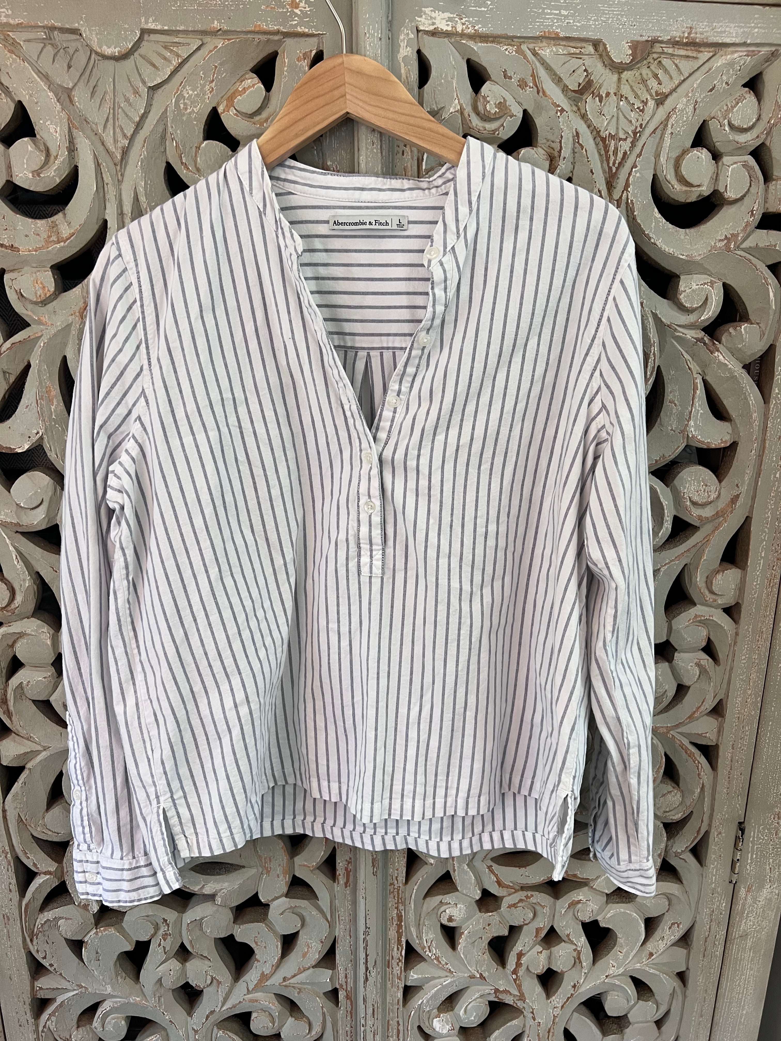 A & F Striped Top L (RESTYLE)