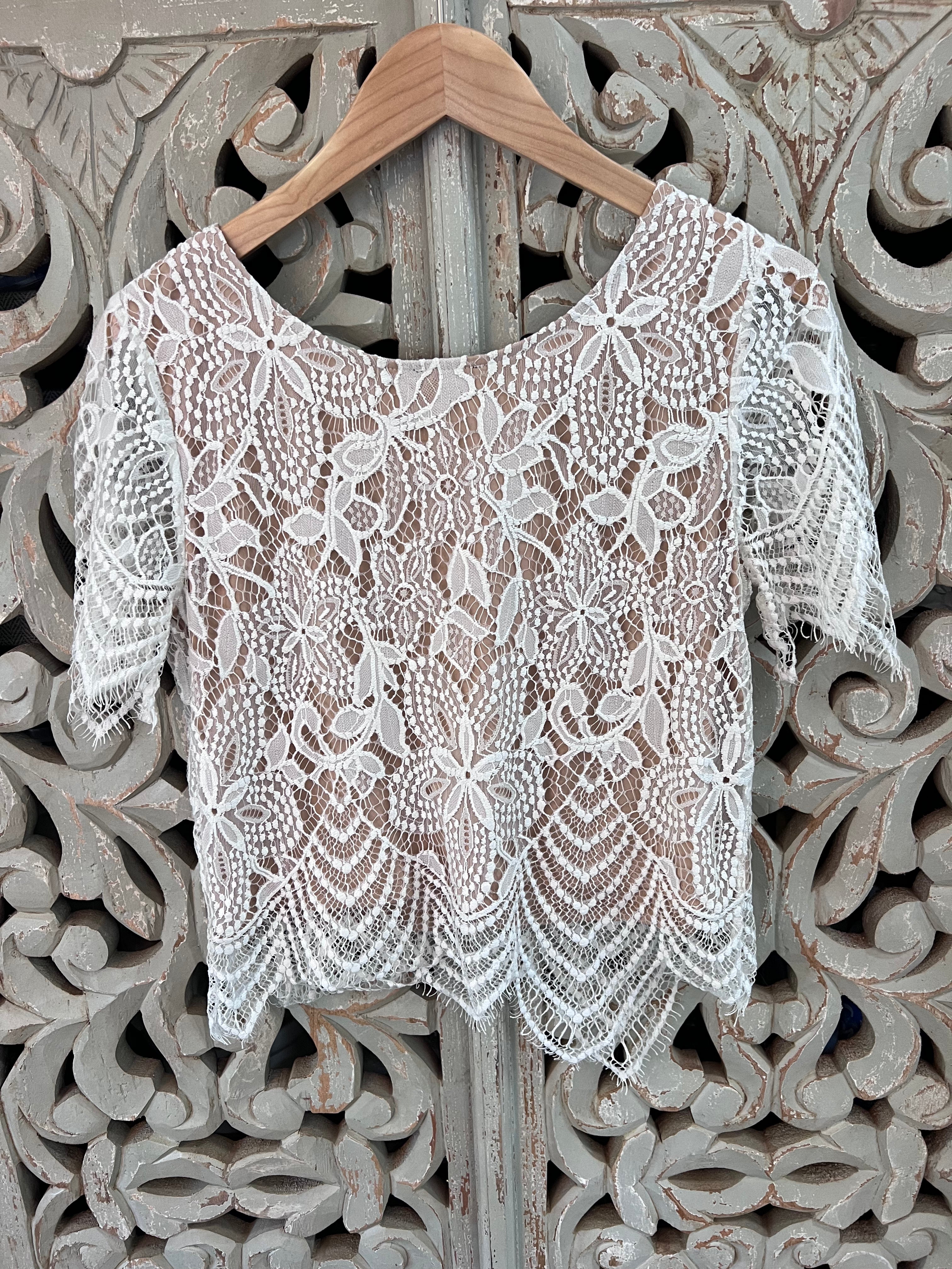 EXPRESS Lace Top S (RESTYLE)