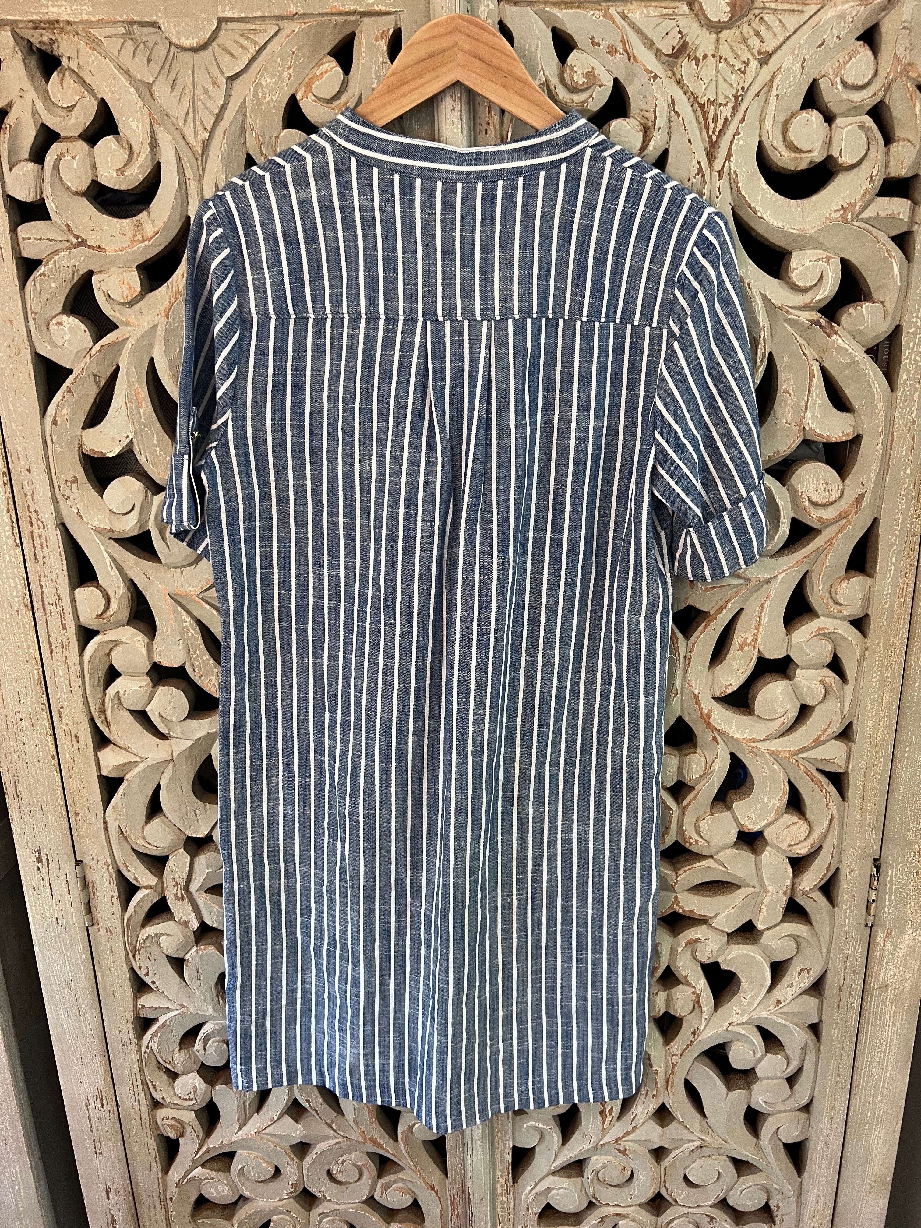 ANNE KLEIN Nautical Dress Size 4 (RESTYLE)