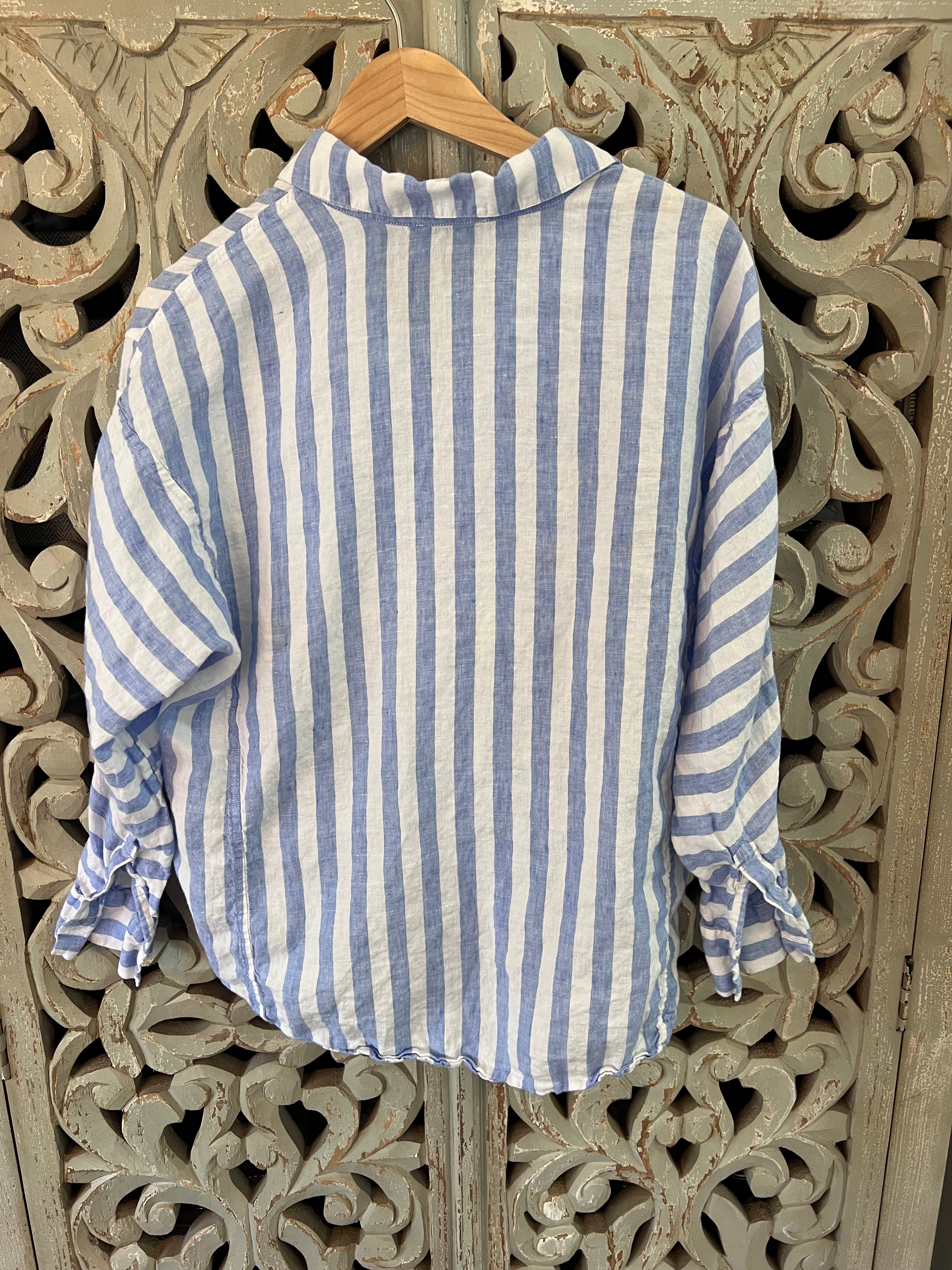 Vineyard Vines Striped Top Size 6 (RESTYLE)