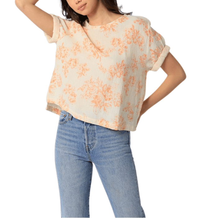 Cory Floral Top