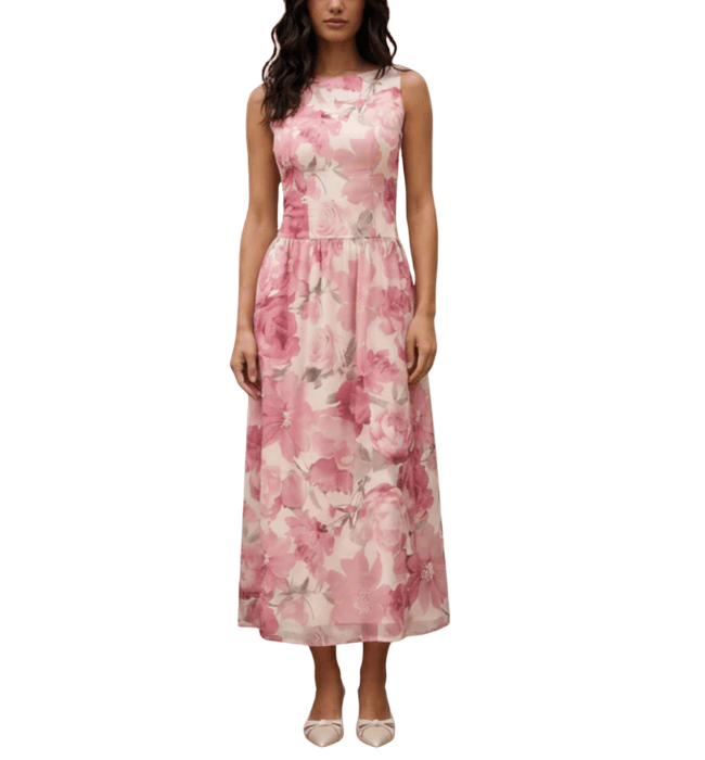 Solene Floral Dress
