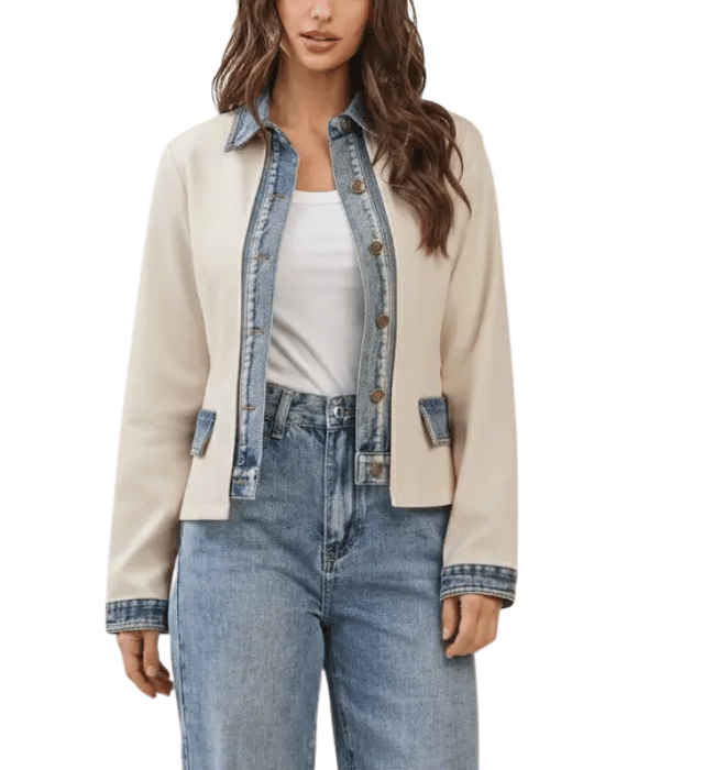 Dani Denim Trim Jacket