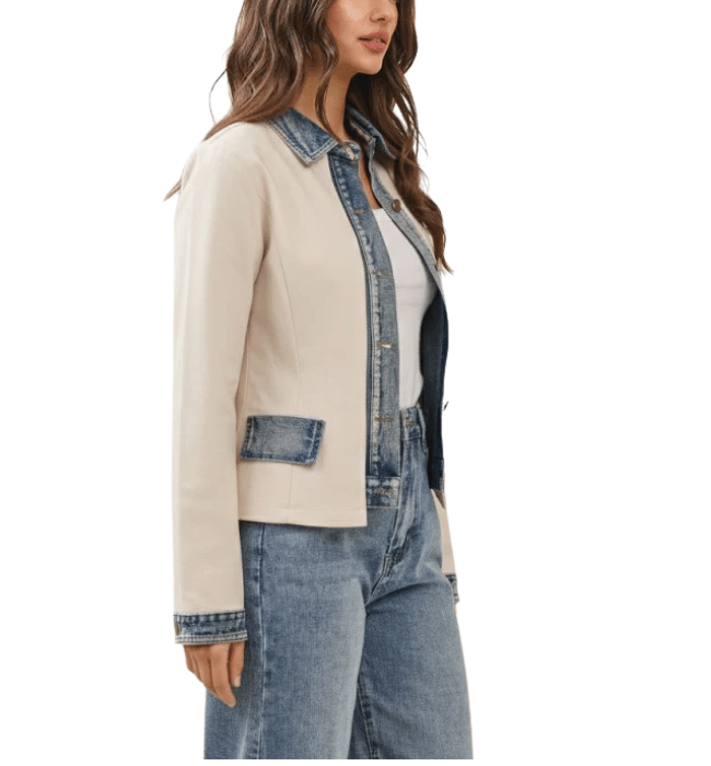 Dani Denim Trim Jacket