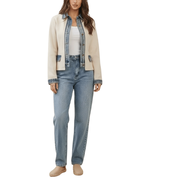 Dani Denim Trim Jacket