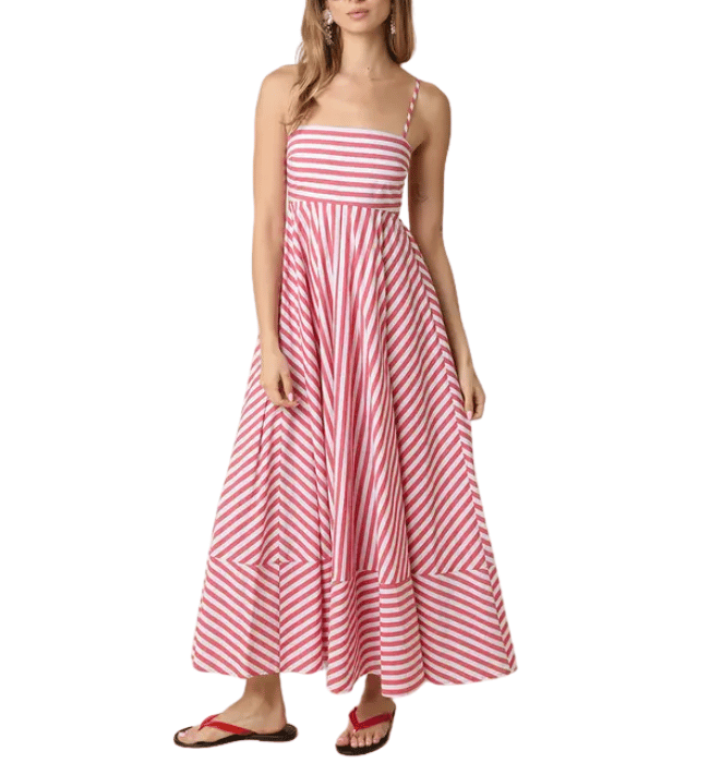Cecily Stripe Maxi Dress