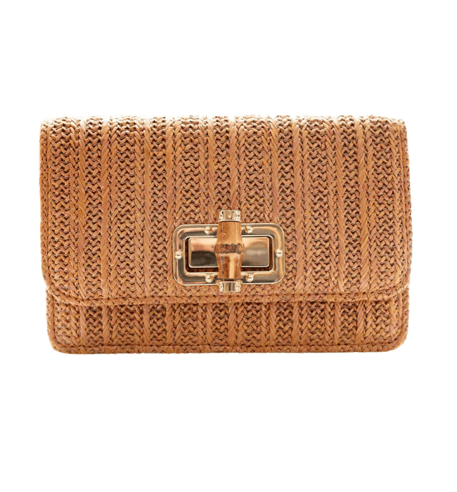 Lilly Chestnut Clutch