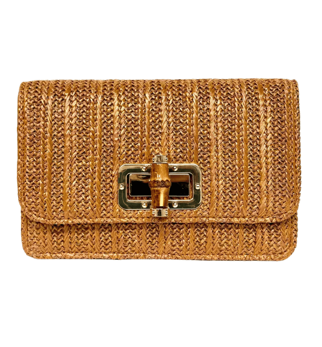 Lilly Chestnut Clutch