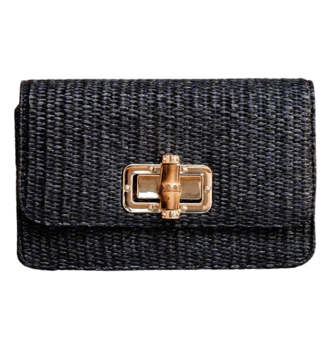 Lilly Black Clutch