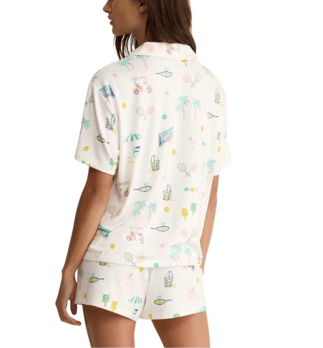 (Z SUPPLY) Court Sports PJ Top