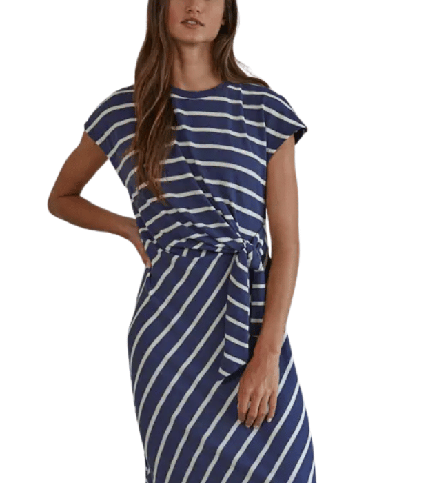 Hudson Striped Maxi Dress