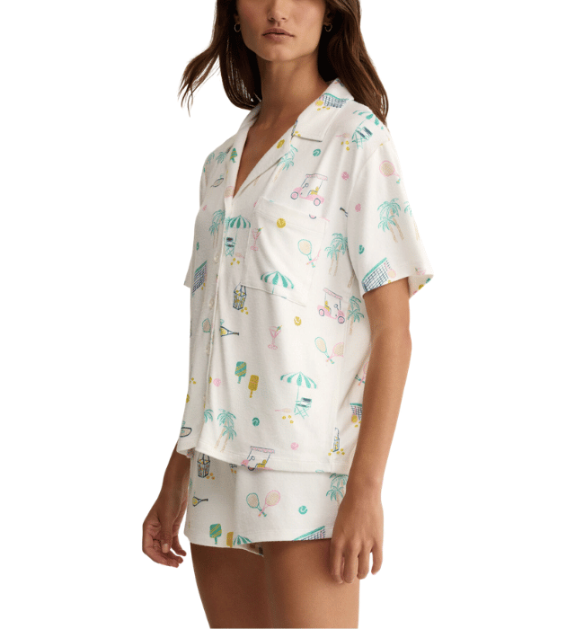 (Z SUPPLY) Court Sports PJ Top