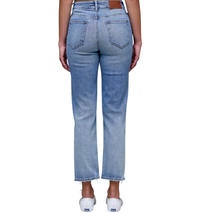Tracey Medium Dark Straight Jeans