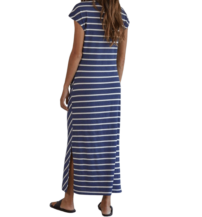 Hudson Striped Maxi Dress