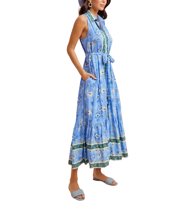 Astrid Button Down Maxi Dress