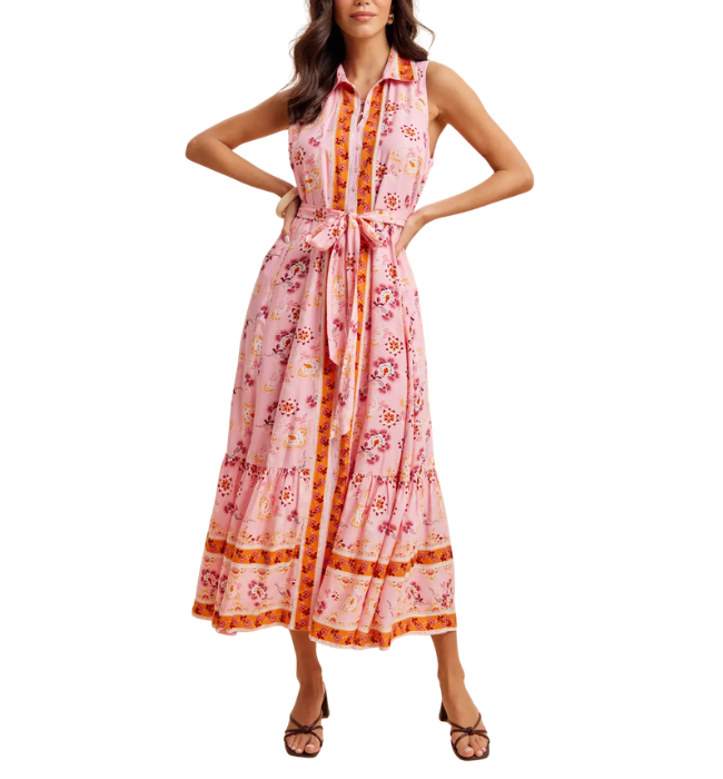 Astrid Button Down Maxi Dress