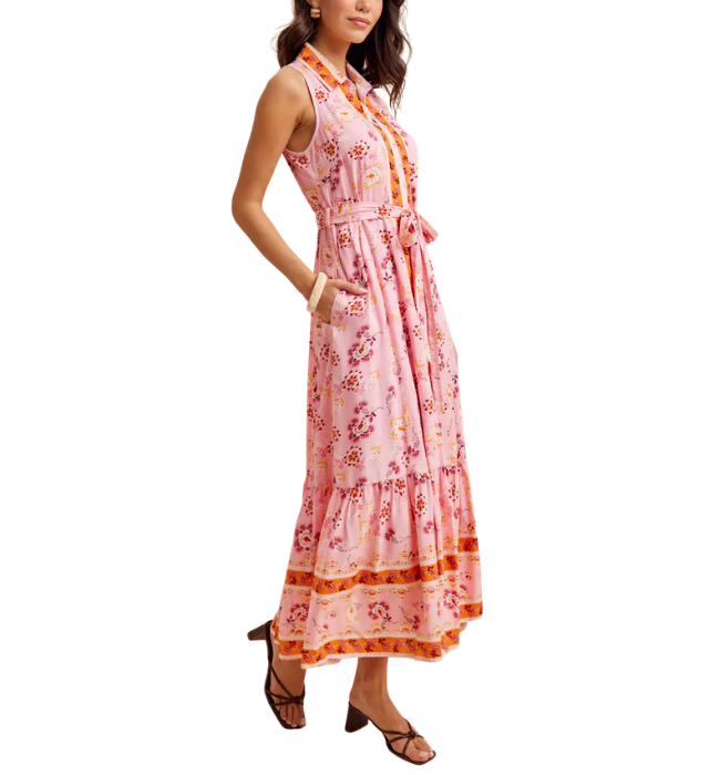 Astrid Button Down Maxi Dress