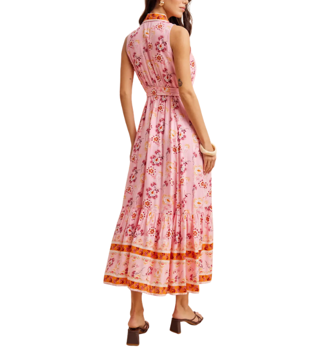Astrid Button Down Maxi Dress
