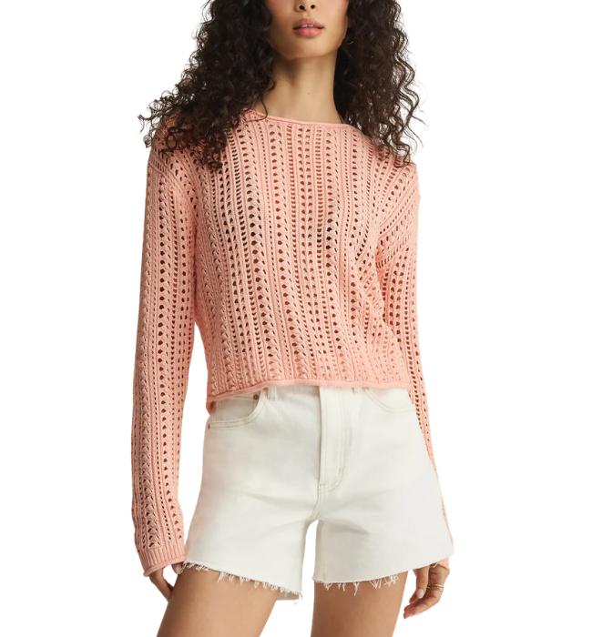 [Z SUPPLY] Upland Crochet Sweater Top