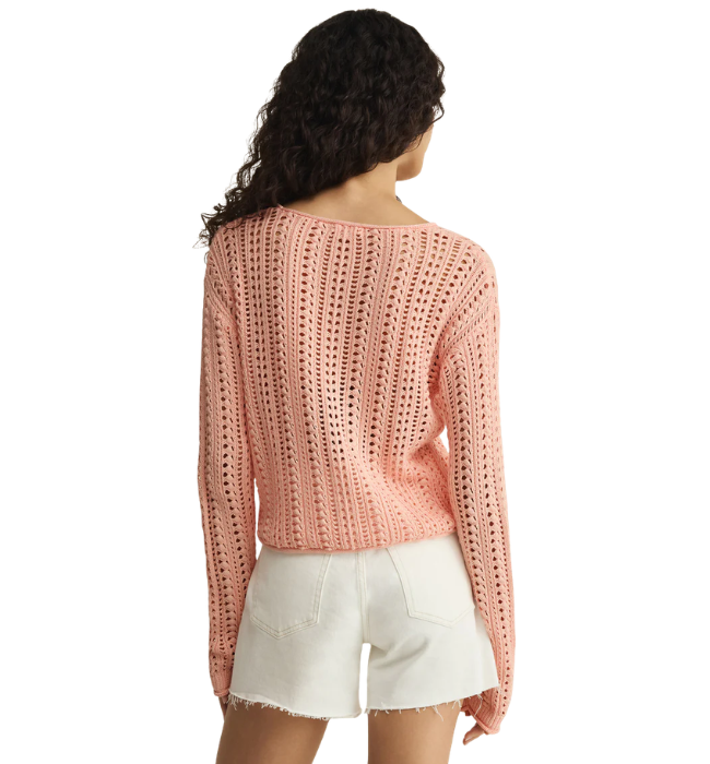 [Z SUPPLY] Upland Crochet Sweater Top