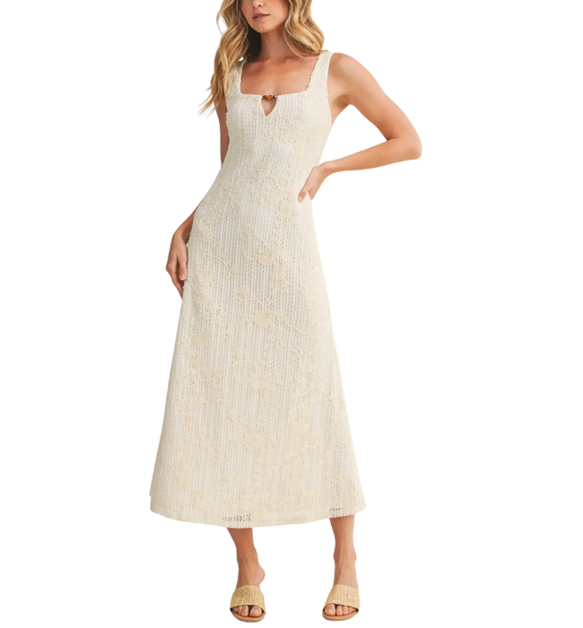 Evania Beaded Knit Dress