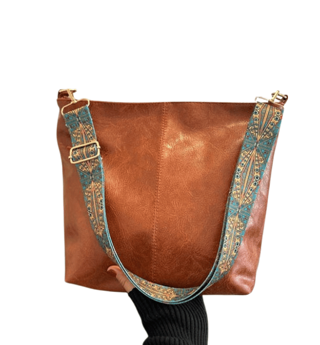 Retro Pattern Strap Crossbody