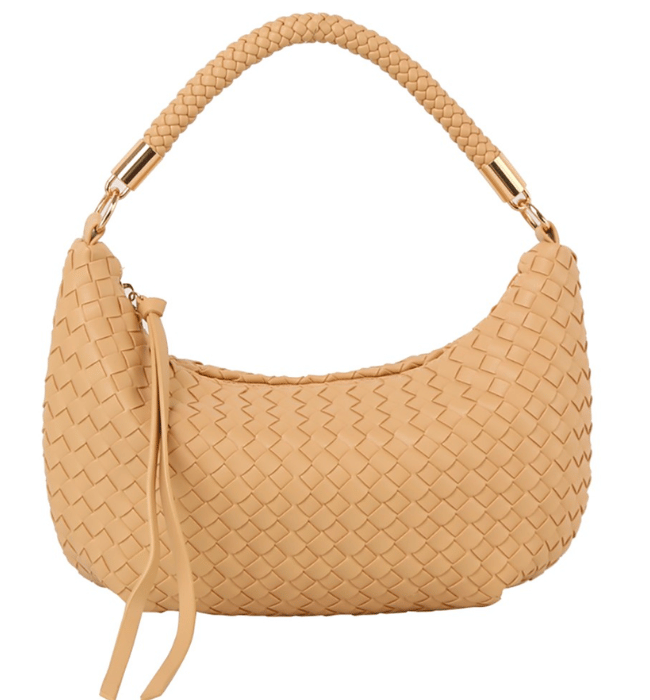 Magnolia Woven Handbag