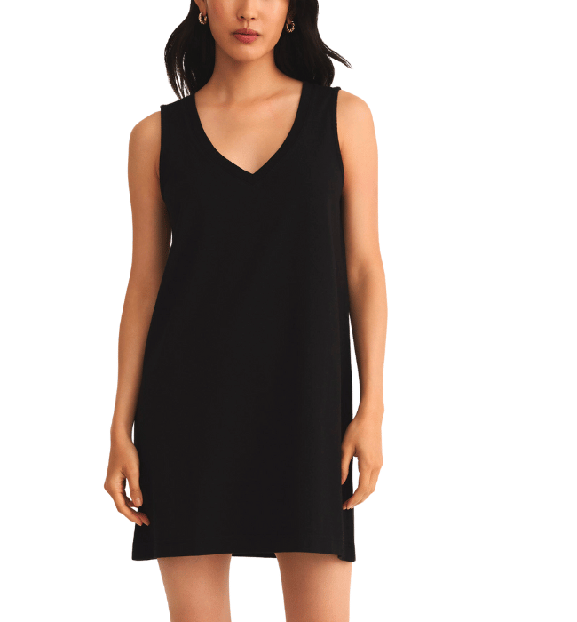 SLOANE V-NECK MINI DRESS