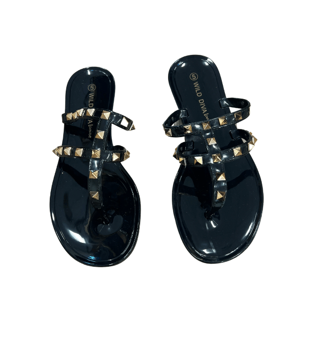 Jelly Studded Sandals