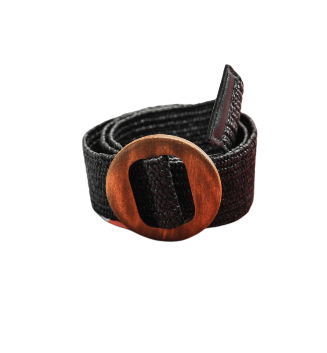 Wooden Rattan Stretch Belt