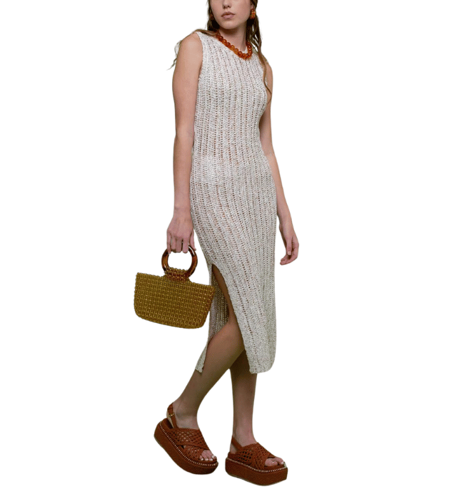Jessie Crochet Midi Dress
