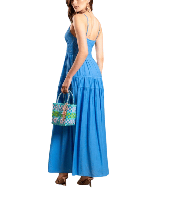 Vida Blue Midi Dress