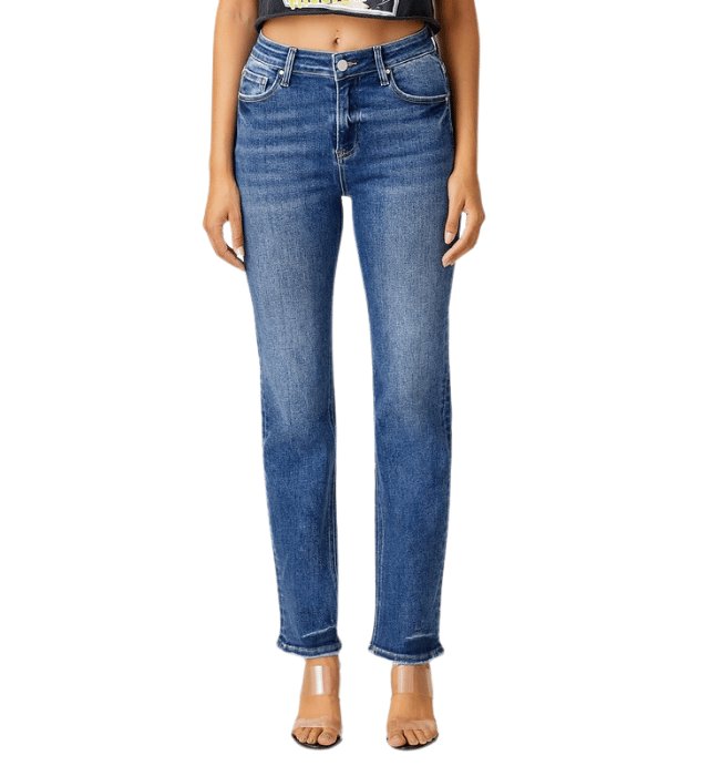 Lina Slim Straight Leg Jeans