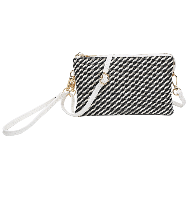 Riley Woven Crossbody/Wristlet