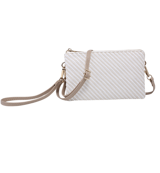 Riley Woven Crossbody/Wristlet