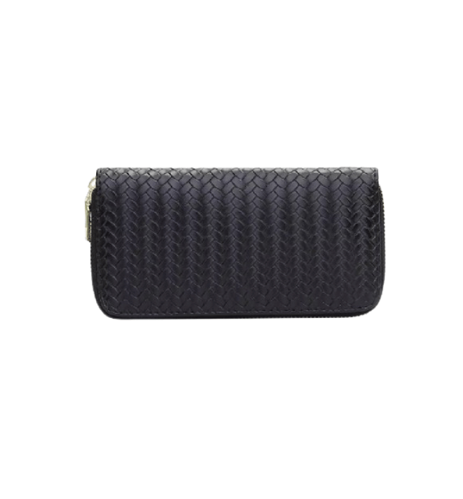 Woven Zip Wallet