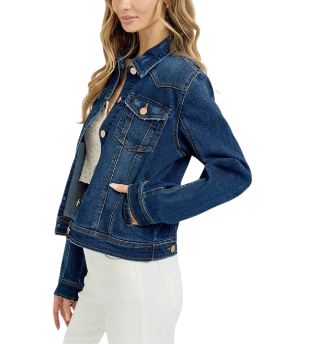 Eva Dark Denim Jacket