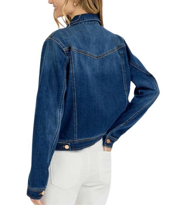 Eva Dark Denim Jacket